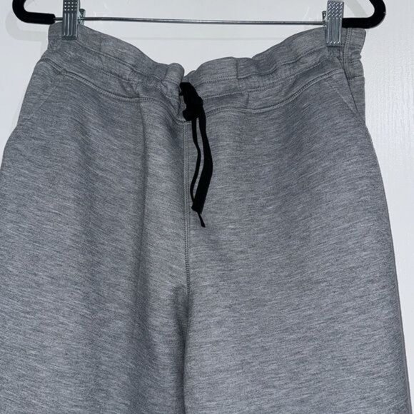 Mens 32 heat Gray Sweatpants Large Polyester & Spandex - Picture 2 of 9